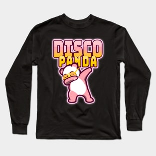 Disco Panda Long Sleeve T-Shirt